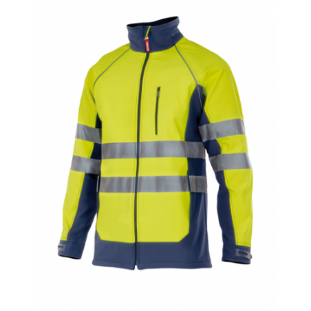 cazadora-soft-shell-bicolor-alta-visibilidad- cazadora-soft-shell-bicolor-alta-visibilidad-