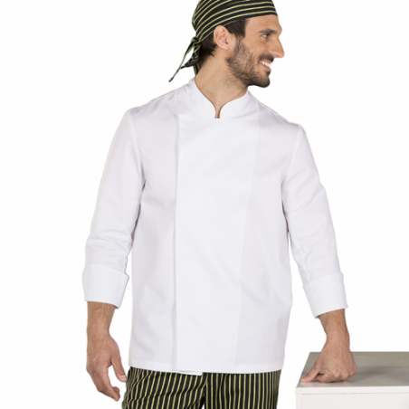 chaqueta-cocina-unisex-manga-larga-velcro chaqueta-cocina-unisex-manga-larga-velcro