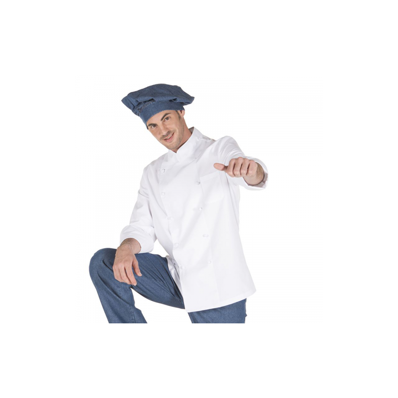 chaqueta-cocina-unisex-boton-forrado-manga-larga