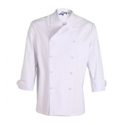 chaqueta-cocina-unisex-boton-forrado-manga-larga