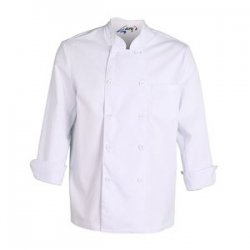 chaqueta-cocinero-unisex-blanca-manga-larga