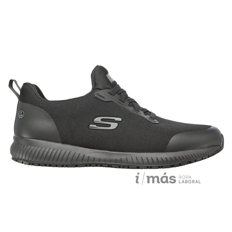 Zapatilla Skechers Work certificada como antideslizante con diseño deportivo casual