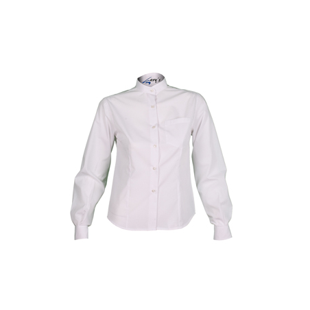 camisa-camarera-blanca-cuello-mao-manga-larga camisa-camarera-blanca-cuello-mao-manga-larga