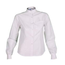 camisa-camarera-blanca-cuello-mao-manga-larga
