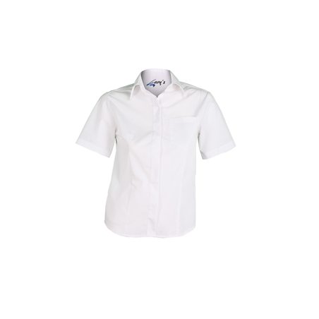 camisa-blanca-camarera-manga-corta-boton-oculto