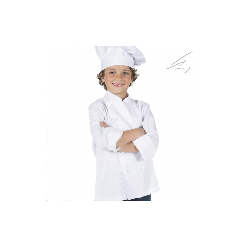 chaqueta-cocinero-infantil-blanca